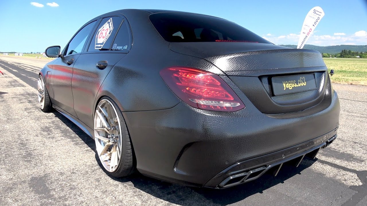 700HP Mercedes-AMG C63S vs BMW M3 F80 - RACE!