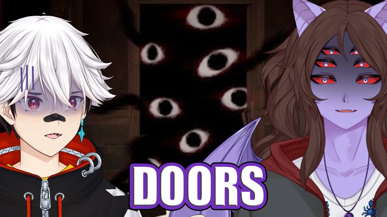 Jogando ROBLOX DOORS até o 