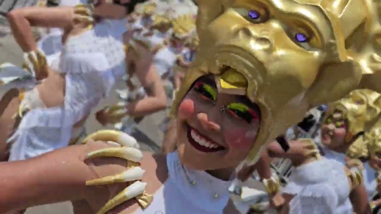 COMPARSA AFROCARIBE DESFILES CARNAVAL 2025