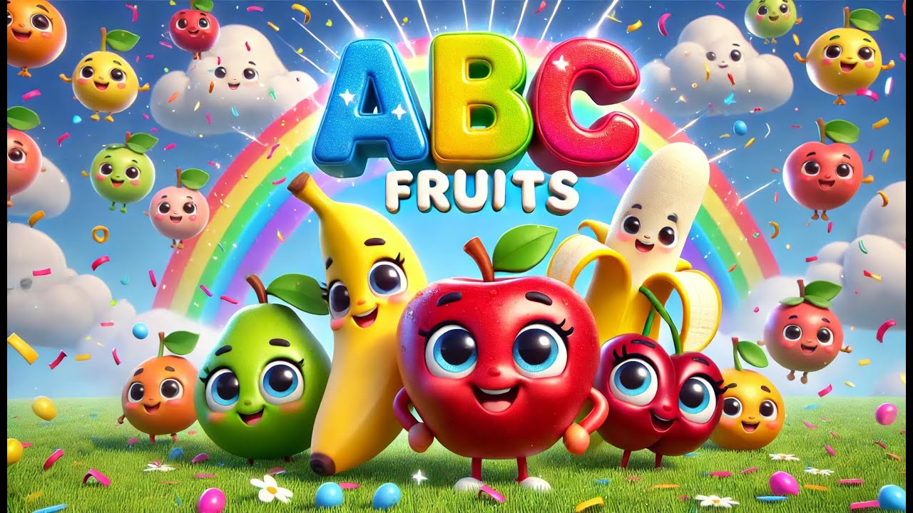 ABC Song with Fruits  | Kids Alphabet Song | Sing N Clap Nursery Rhymes & Kids Songs