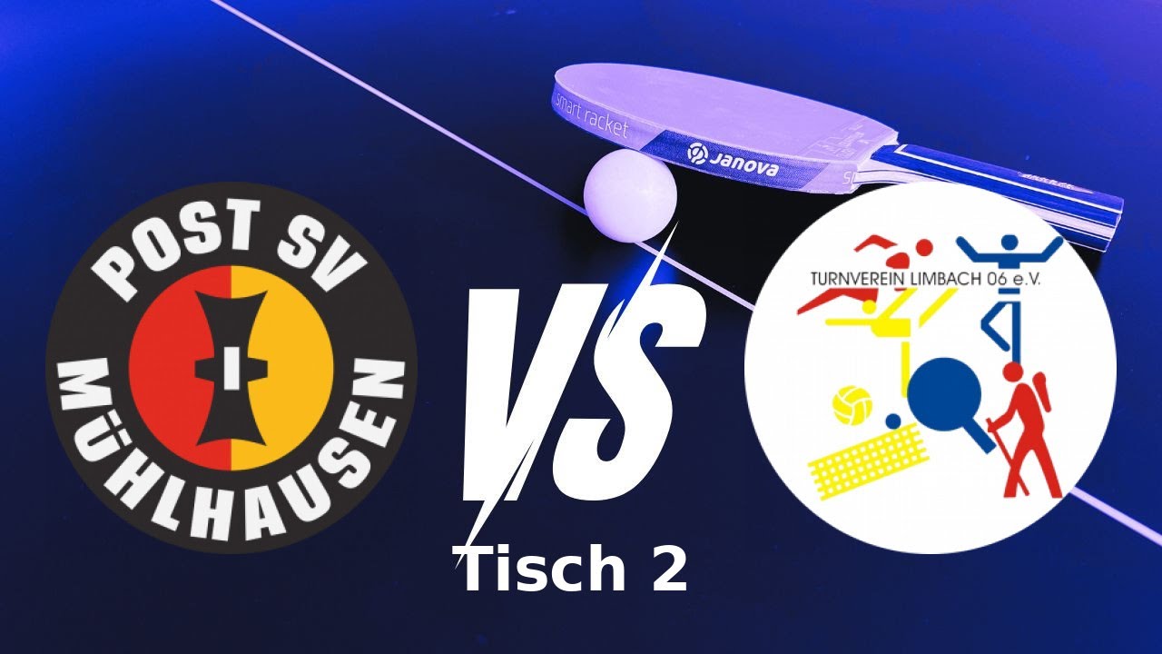 Post SV Mühlhausen II vs. TV 06 Limbach | Tisch 2