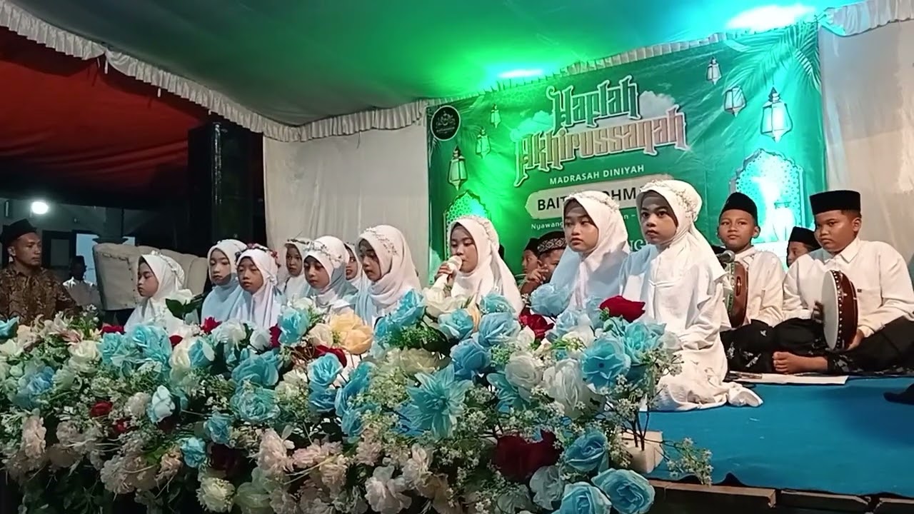 sholawat anak2 masjid Baiturrahman 