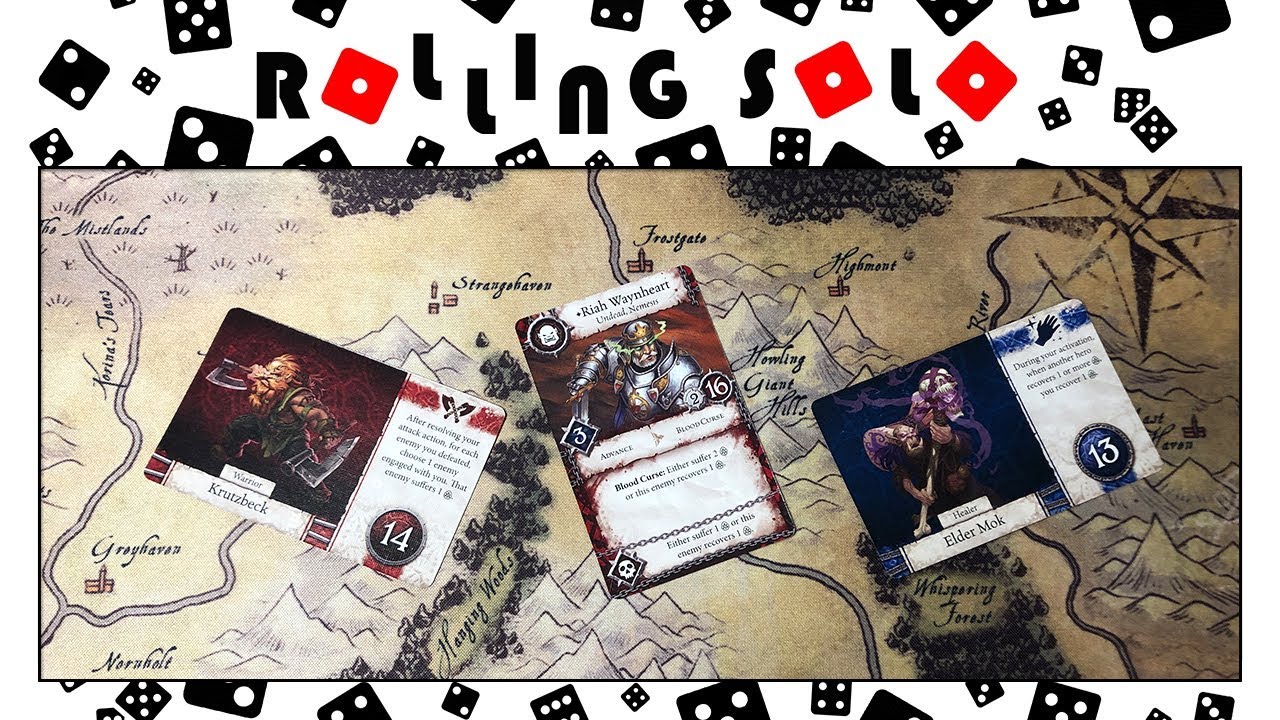 Heroes of Terrinoth | The High Ground | Solo Playthrough | How To Play | Finale