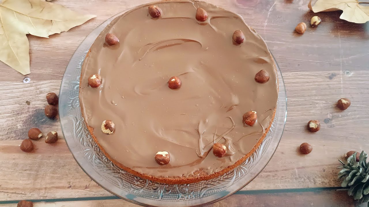 Délicieux et fondant gâteau yaourt à la noisette | Recette facile et rapide | Easy yogourt nuts cake