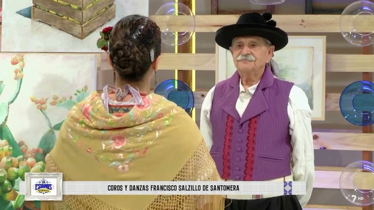 Coros y Danzas de Santomera en Ya estamos todos. 7Rmurcia