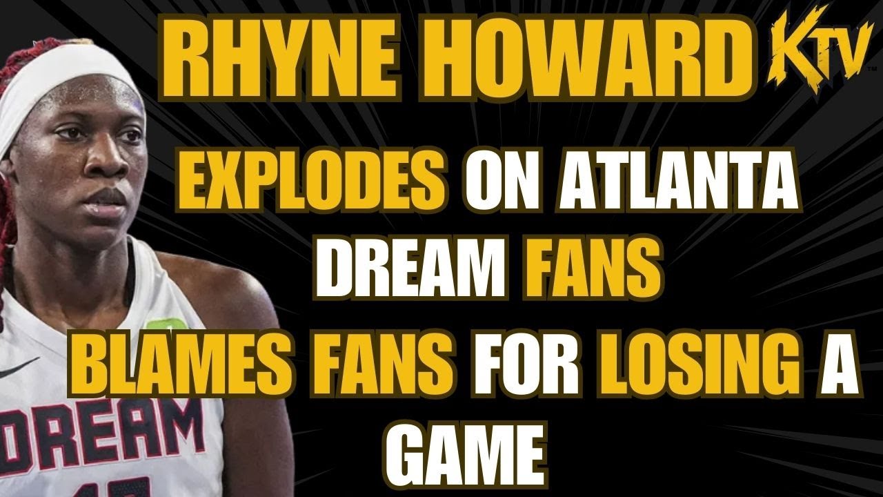 RHYNE HOWARD BOMBS on DREAM FANS for CHEERING on AJA WILSON & OPPOSING TEAM.. STOP BLAMING FANS RANT