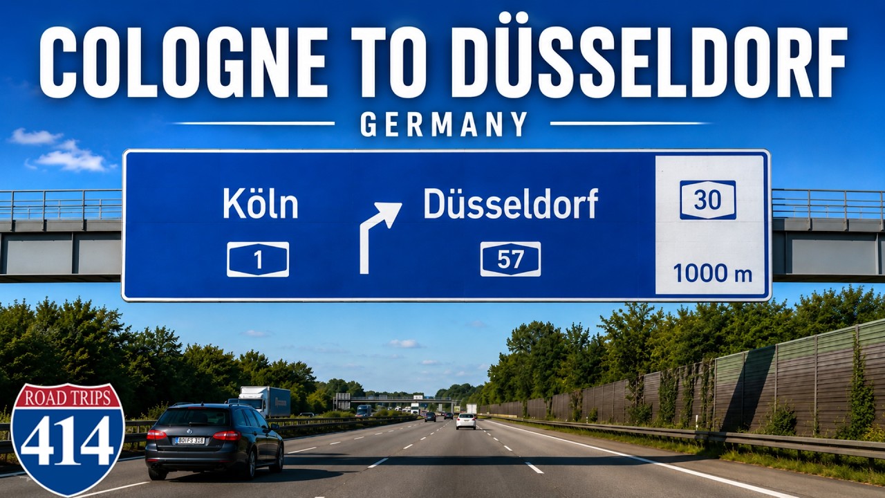 Cologne to Düsseldorf, Germany