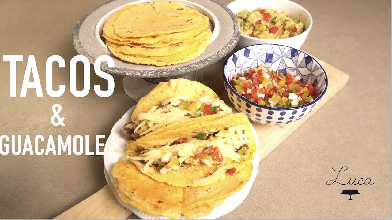 TACOS, TORTILLAS , GUACAMOLE , PICO DE GALLO E ARRACHERA , COME FARE UNA CENA MESSICANA IN CASA