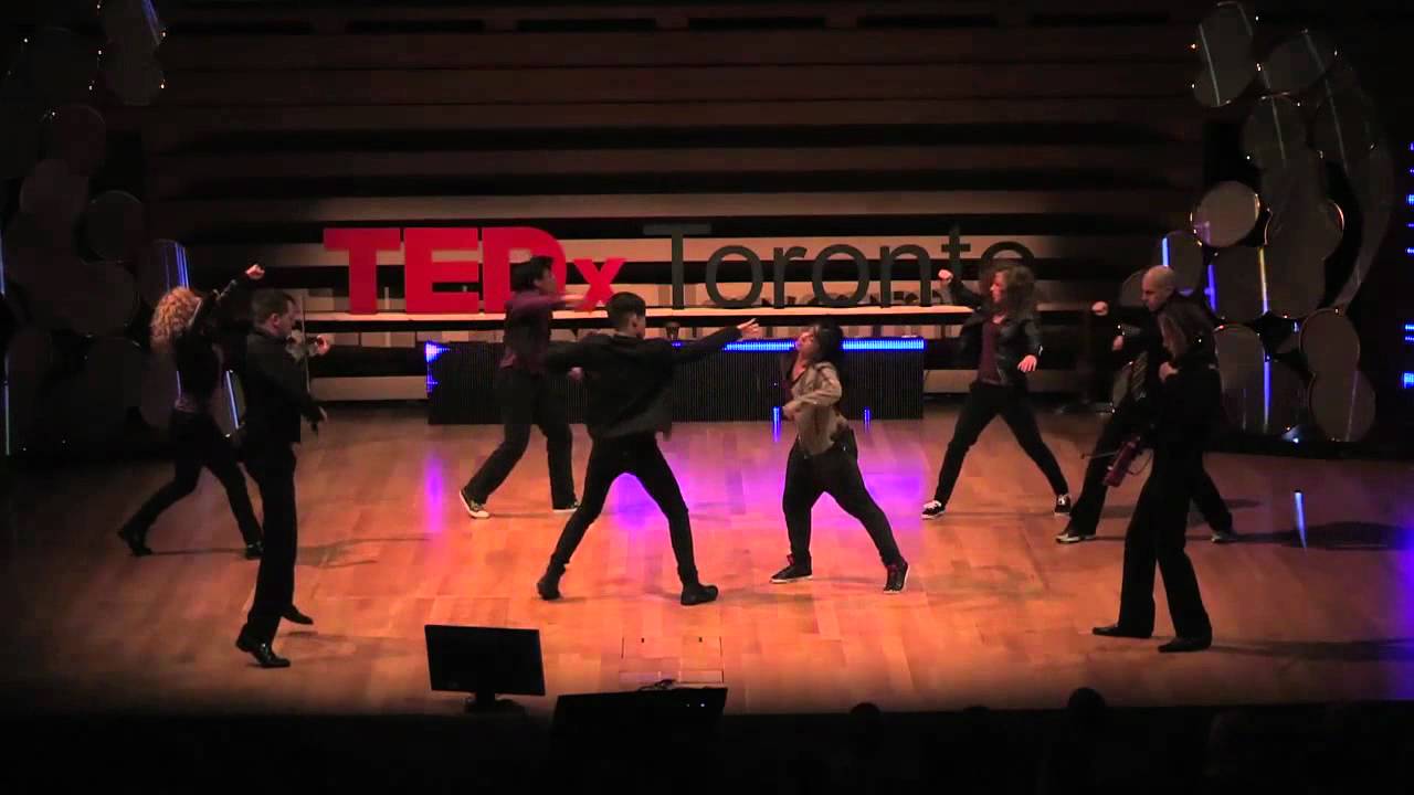 Breakdancing to the violin: Dr. Draw & Gadfly at TEDxToronto