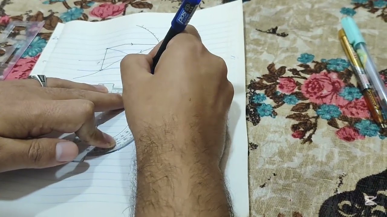 مهم جداً الثالث الإعدادي رسم حالات المرايا المقعرة بأبسط طريقة 