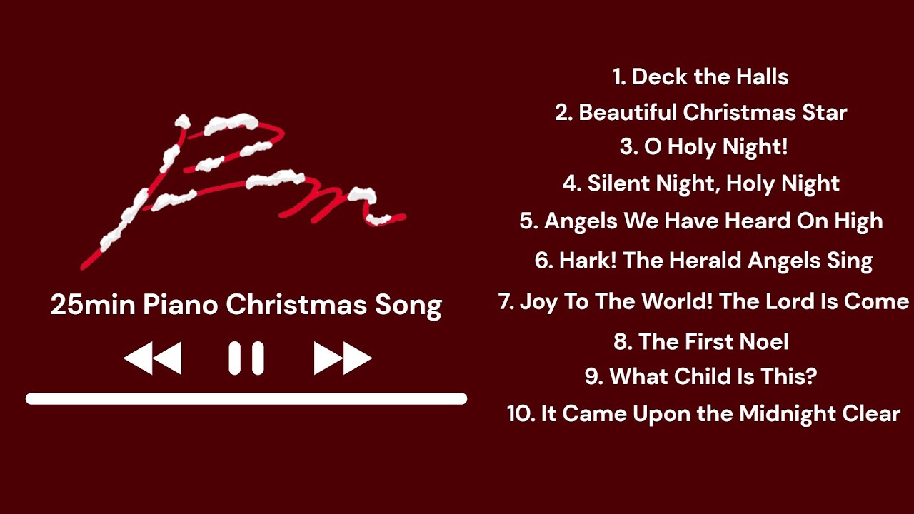 25min Piano Christmas Song | Pianist on the Mars | #christmas #merrychristmas #happynewyear #piano