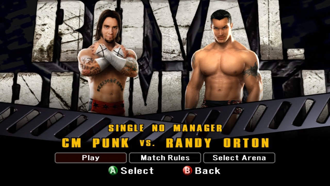 WWE SmackDown vs. RAW 2008 - CM Punk vs. Randy Orton