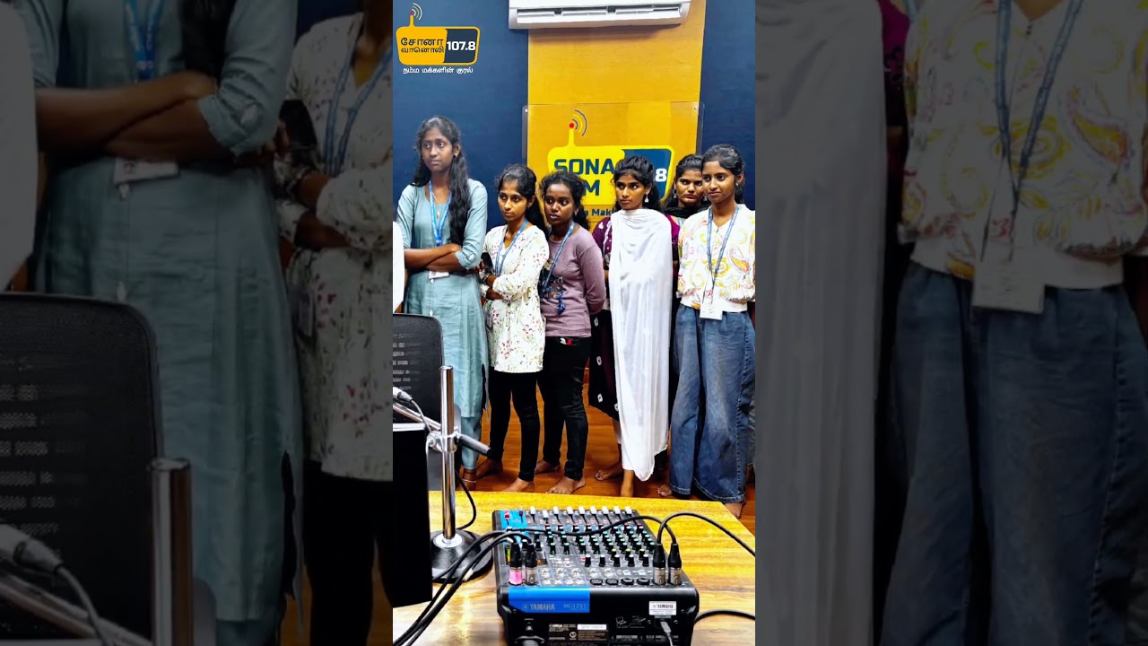 An Interactive Learning Session at Sona FM with 40 Students  #salem #communityradio #iv