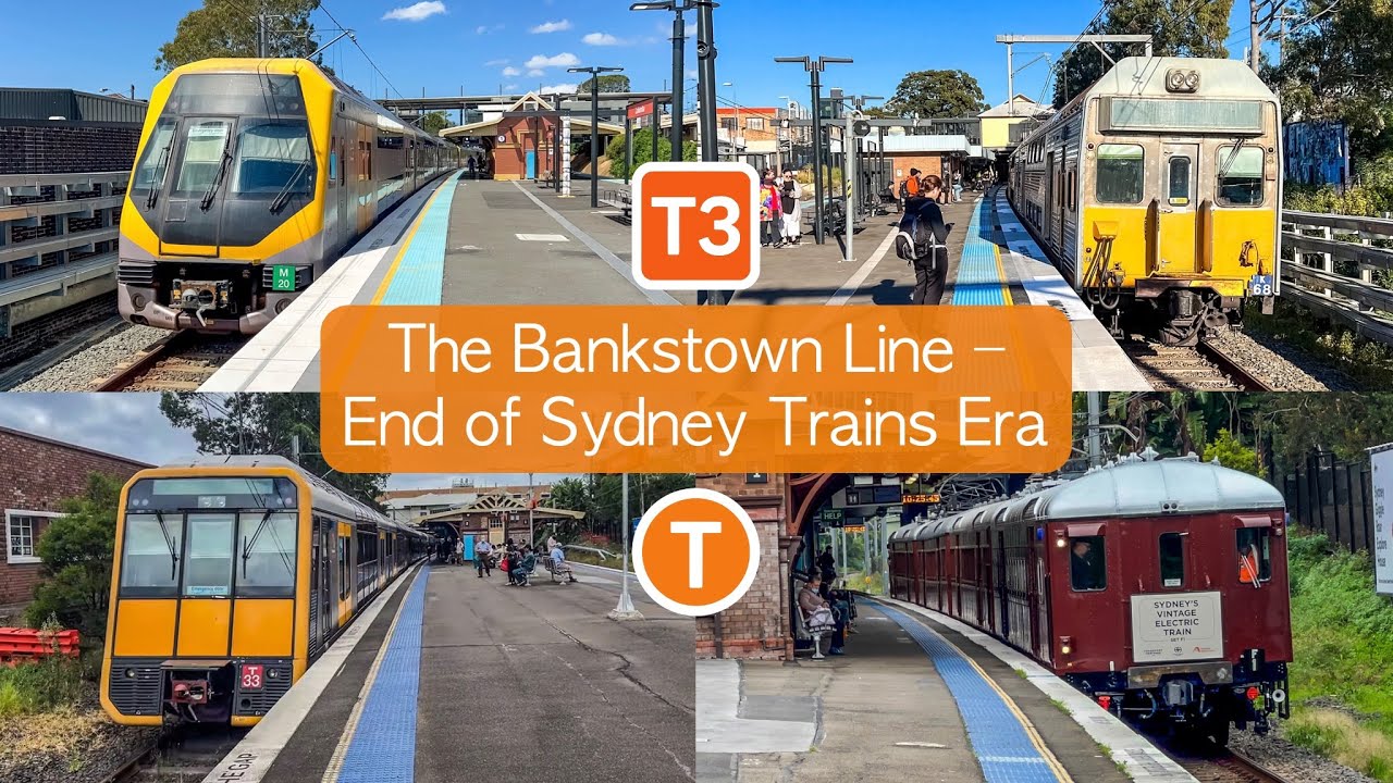 Transport for Sydney Vlog 900: The Bankstown Line - End of Sydney Trains Era
