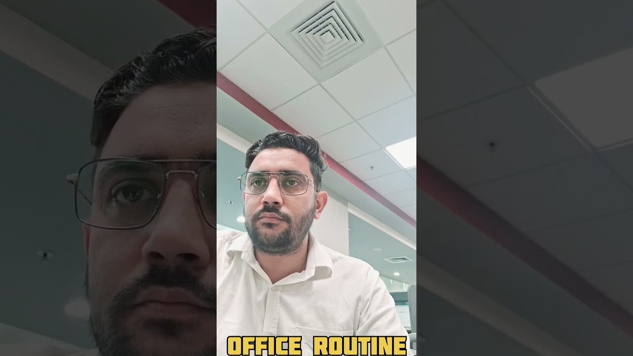 Office Routine | IDFC First Bank| Noida | #shorts #viralvideo #trending  #trendingshorts #office