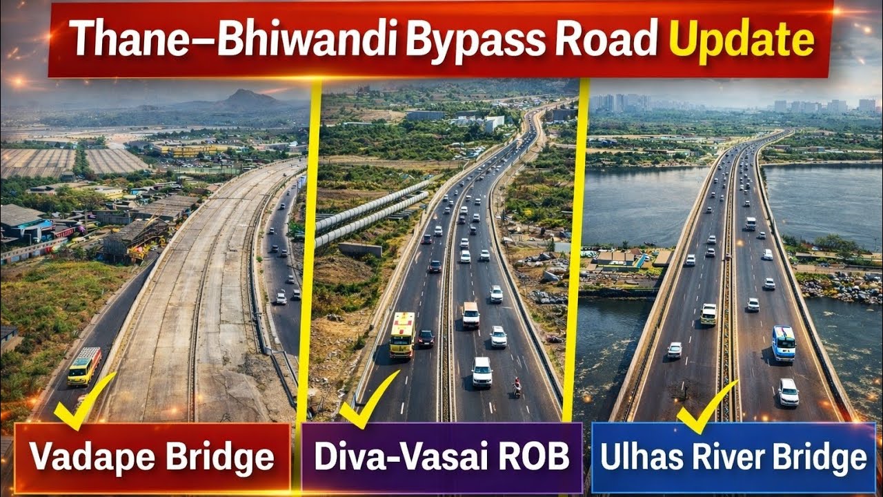 Thane&ndash;Bhiwandi Bypass Update |  3 Months Later | Kya Traffic Ab Khatam Hoga?