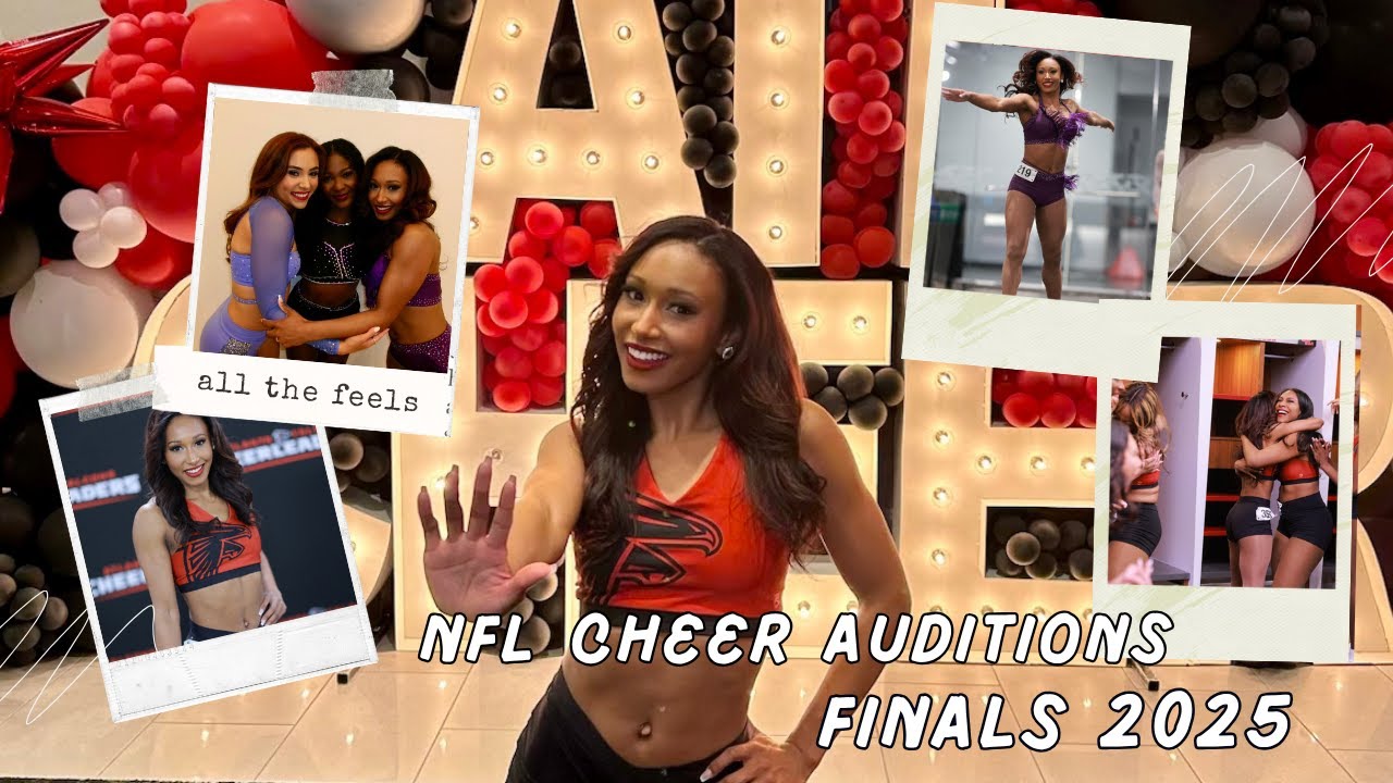 ✨ NFL CHEERLEADER AUDITIONS: 5TH SEASON AUDITION VLOG! 🏈💃 ✨Atlanta Falcons Cheerleaders Finals 2025