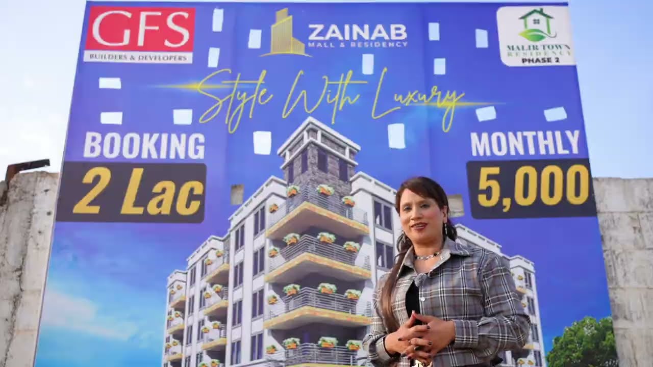 Zainab Mall & Residency - Affordable Shops & Apartments | Book Now