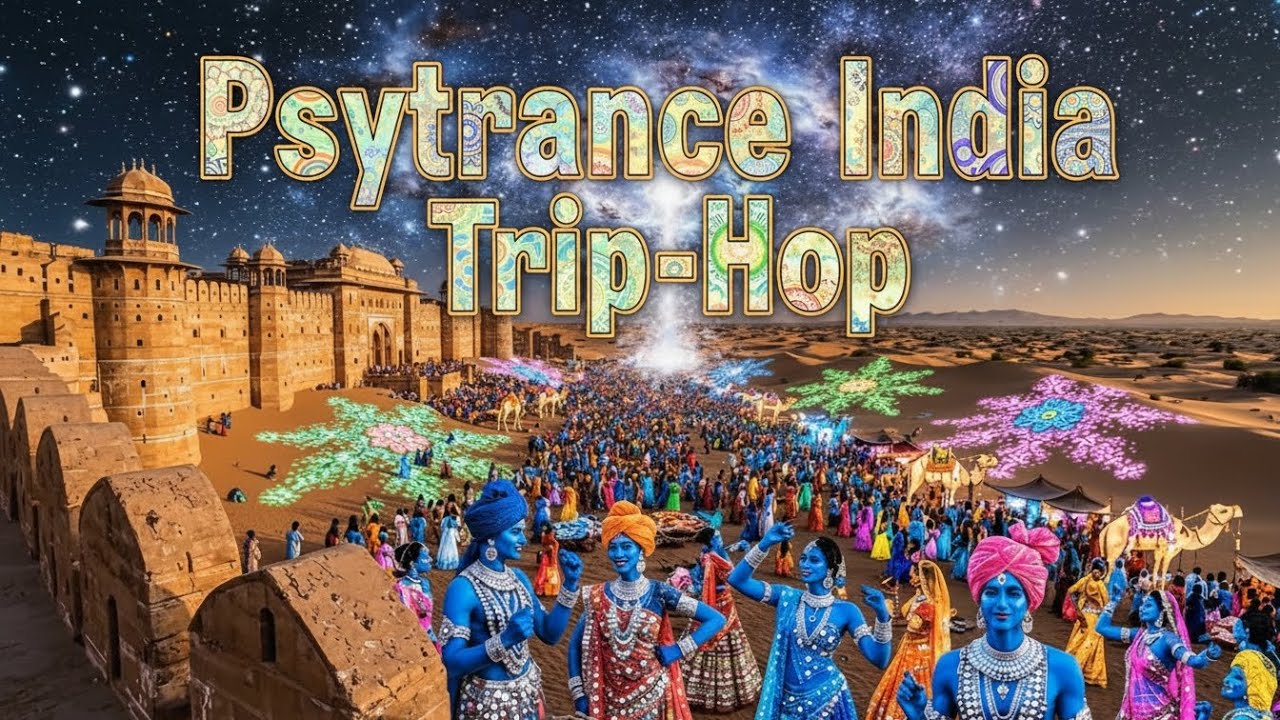🇮🇳Psytrance Indian Trip-Hop Vol.2 | Full album | Mood: Mystical, spiritual, hypnotic, cinematic.