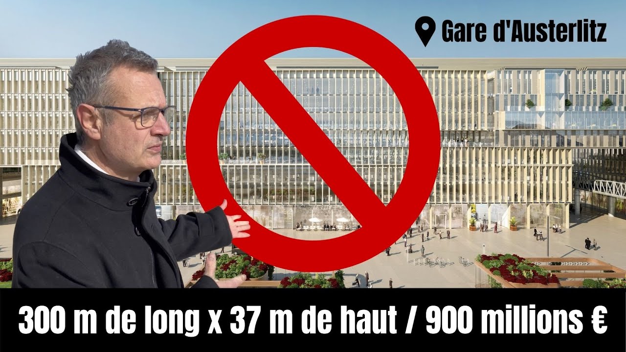 Gare d’Austerlitz : halte au bétonnage, non à un désastre écologique !