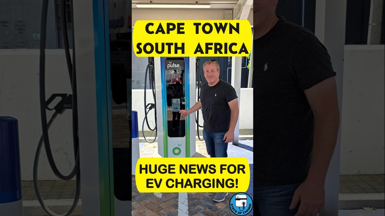 BYD Megawatt EV Chargers Are Coming To South Africa! #electricvehiclecharging #byd #capetown