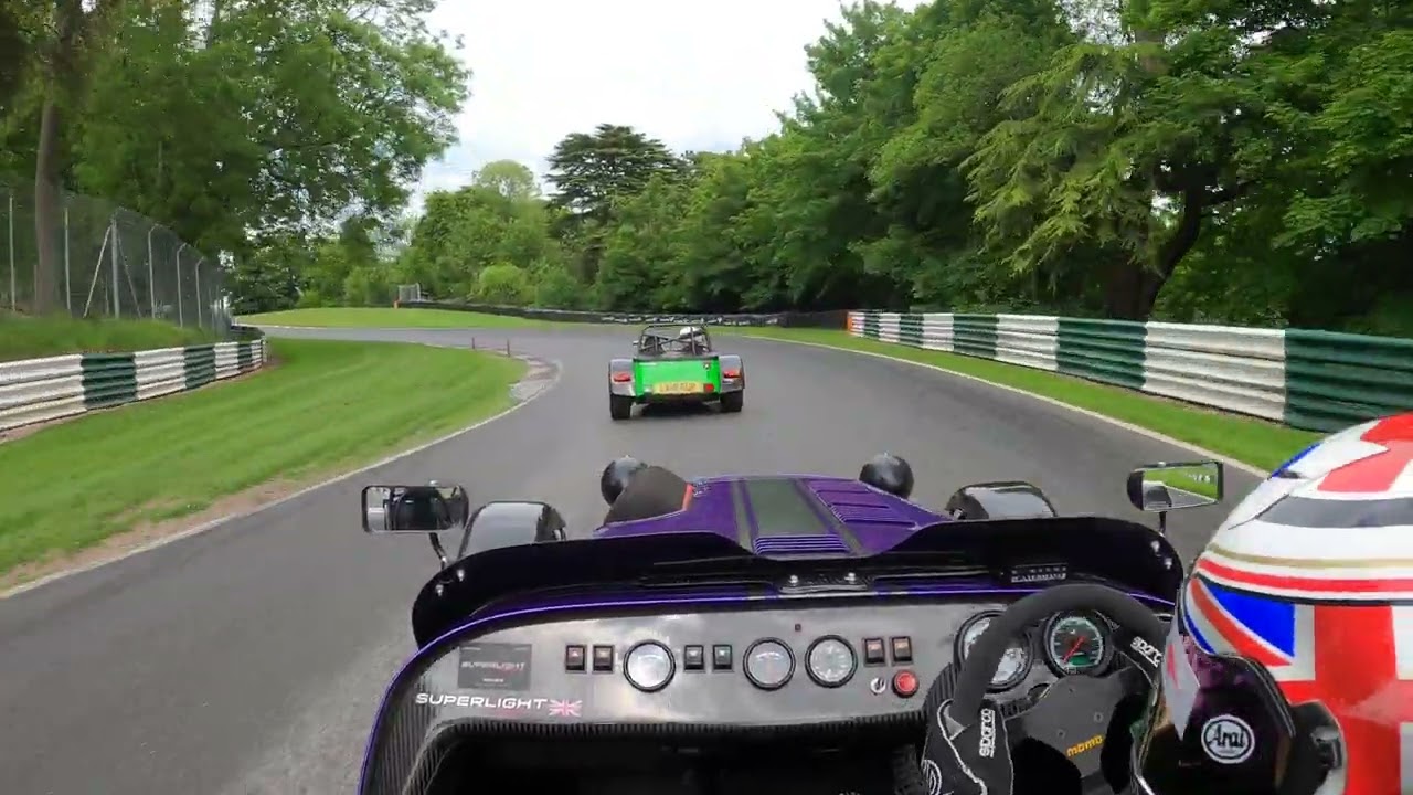 Laps of Cadwell and some lawn mowing!