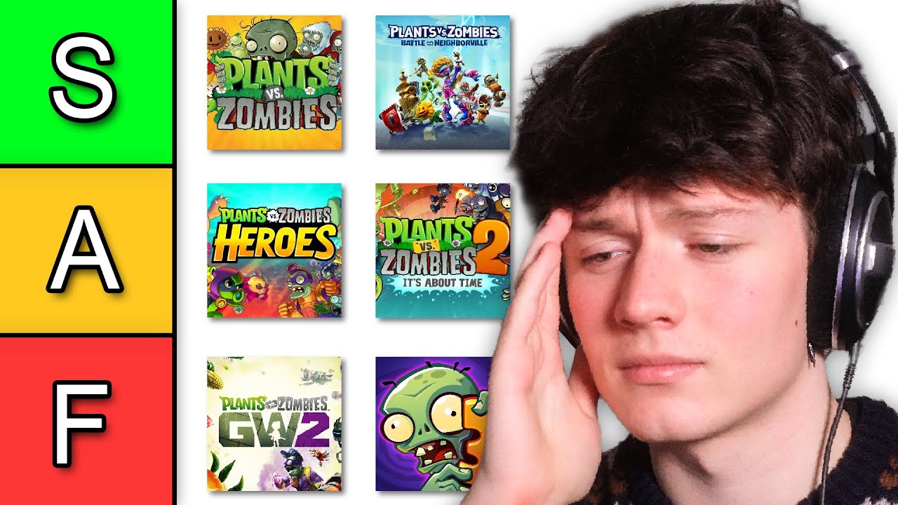 Ranking EVERY Plants vs. Zombies Game...