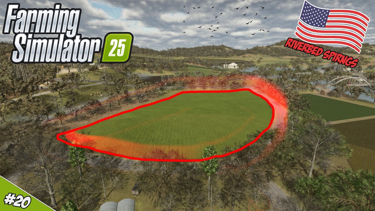 'EEN NIEUW STUK LAND ERBIJ!' Farming Simulator 25 Riverbed Springs #20