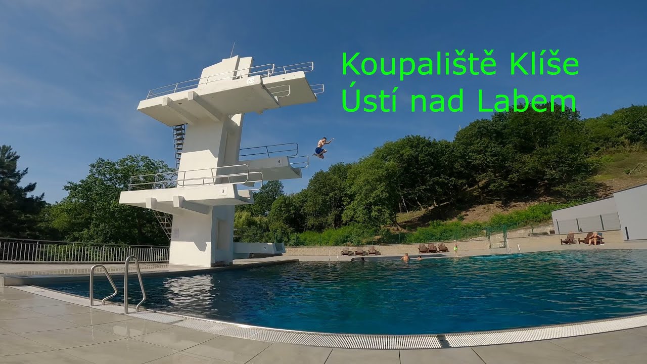 Letní koupaliště Klíše Ústí nad Labem