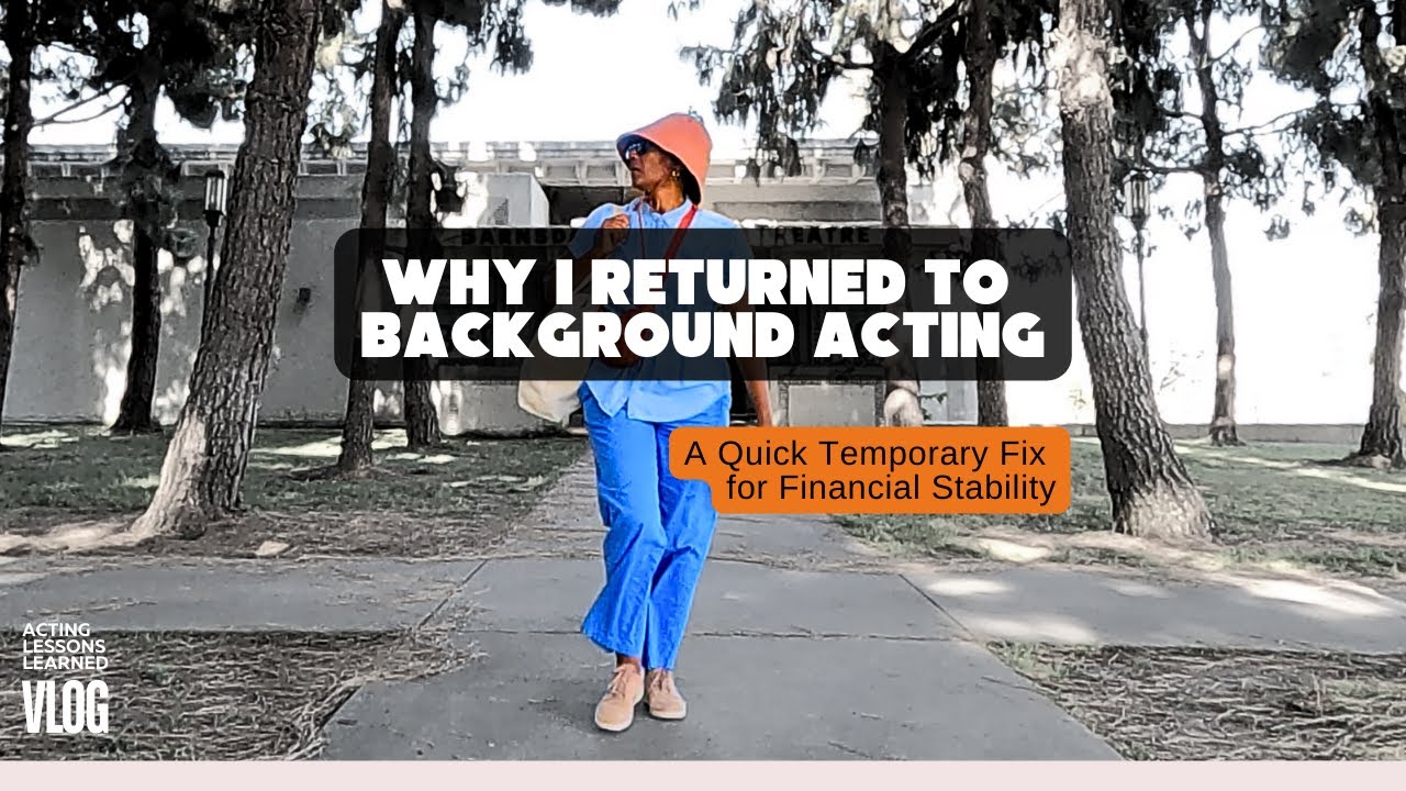 Using Background Acting as a Temp Job: My Experience & Earnings | Background Extra in LA