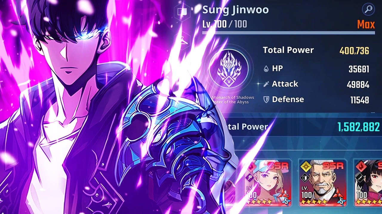 HOW TO GET 50K ATTACK AND 400K TOTAL POWER FOR SUNG JINWOO! HES UNSTOPPABLE | Solo Leveling Arise