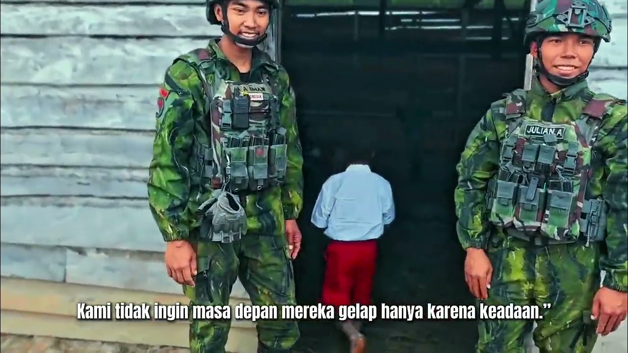SAAT HARAPAN HAMPIR PADAMYONIF 408/SBHHADIR MENYALAKAN KEMBALI CAHAYA PENDIDIKAN