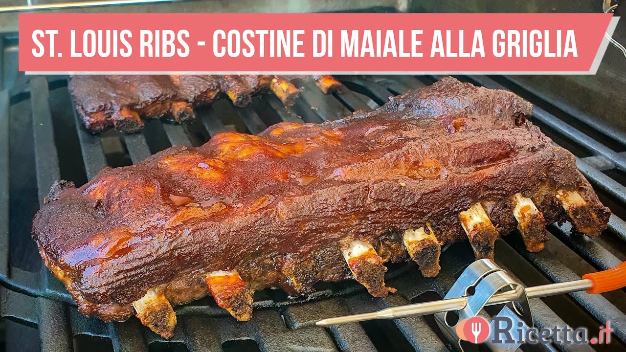 ST. LOUIS RIBS - COSTINE DI MAIALE ALLA GRIGLIA - Ricetta.it
