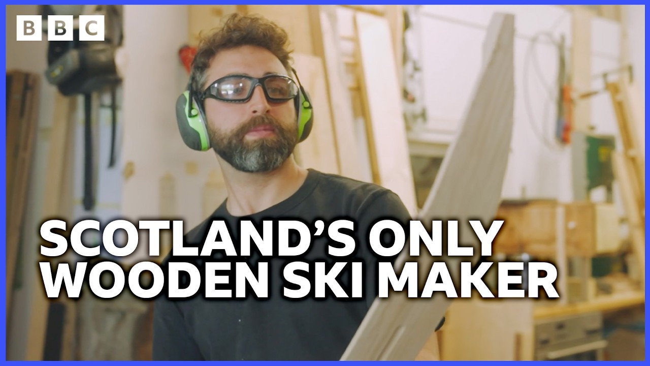 Crafting Wooden Skis in Scotland | The Repair Shop on The Road