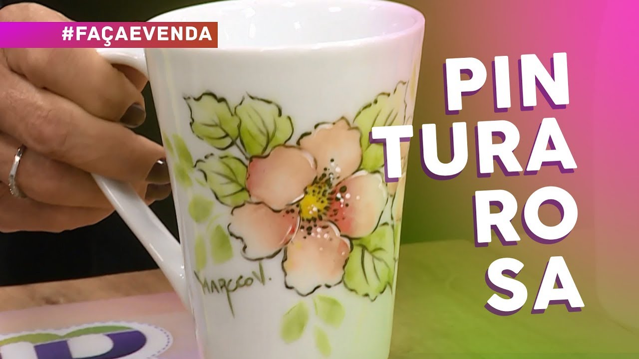 Xícara flor moderna por Marcco Venturelli