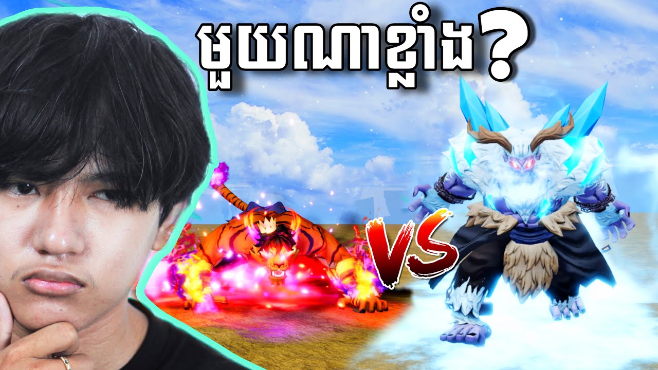 តើFruit មួយណាខ្លាំងជាង Tiger Vs Yeti
