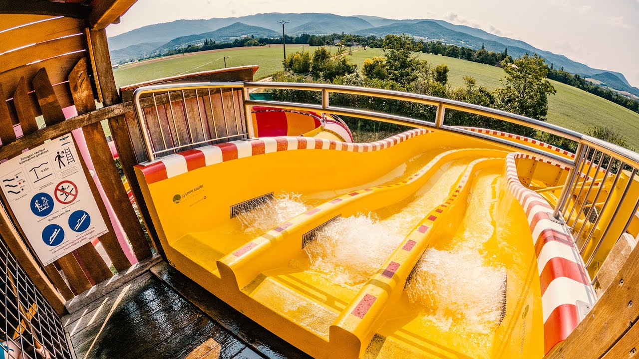 Mountain Racer Water Slide at Capfun Le Grand Lierne