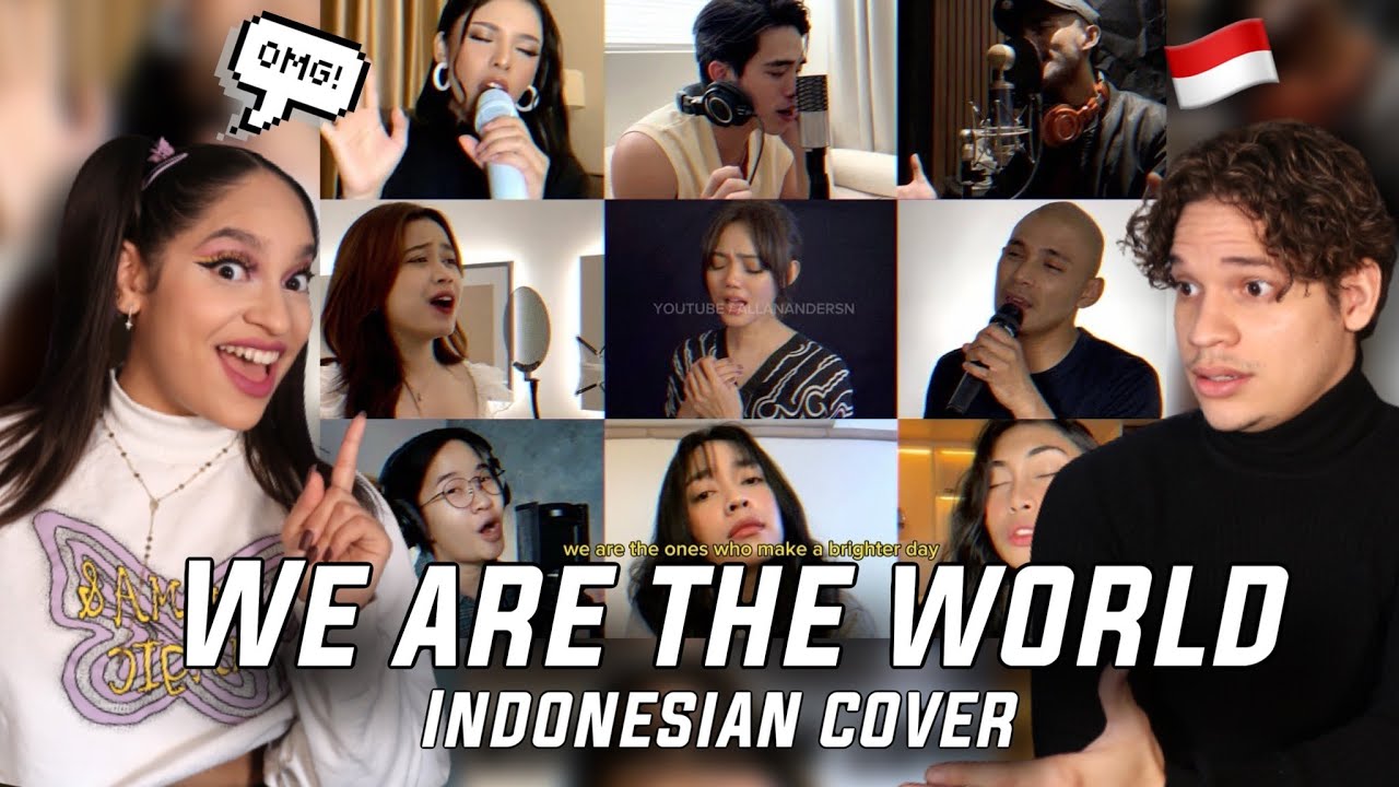 HOW ARE THEY THIS GOOD! Waleska & Efra react to Indonesia's Various Artists - We Are The World