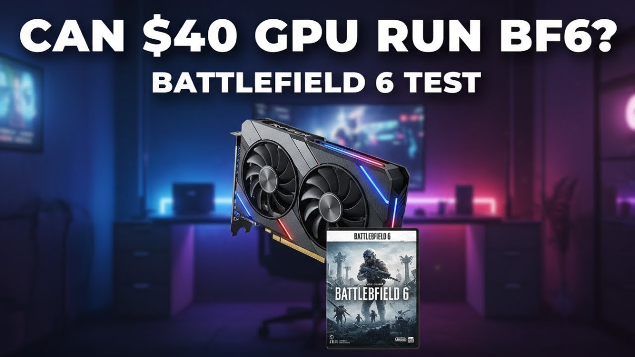 This $40 GPU Might Surprise You on Battlefield 6