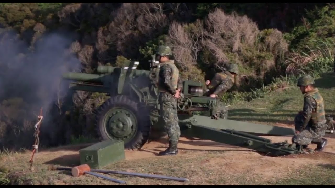 107年高登守備隊「高登鐵漢，捍衛北疆」防衛性武器射擊｜高登島