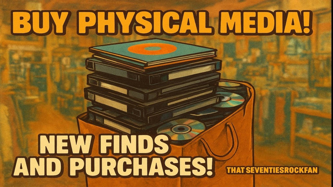 Friday Live - Physical Media and More!😎