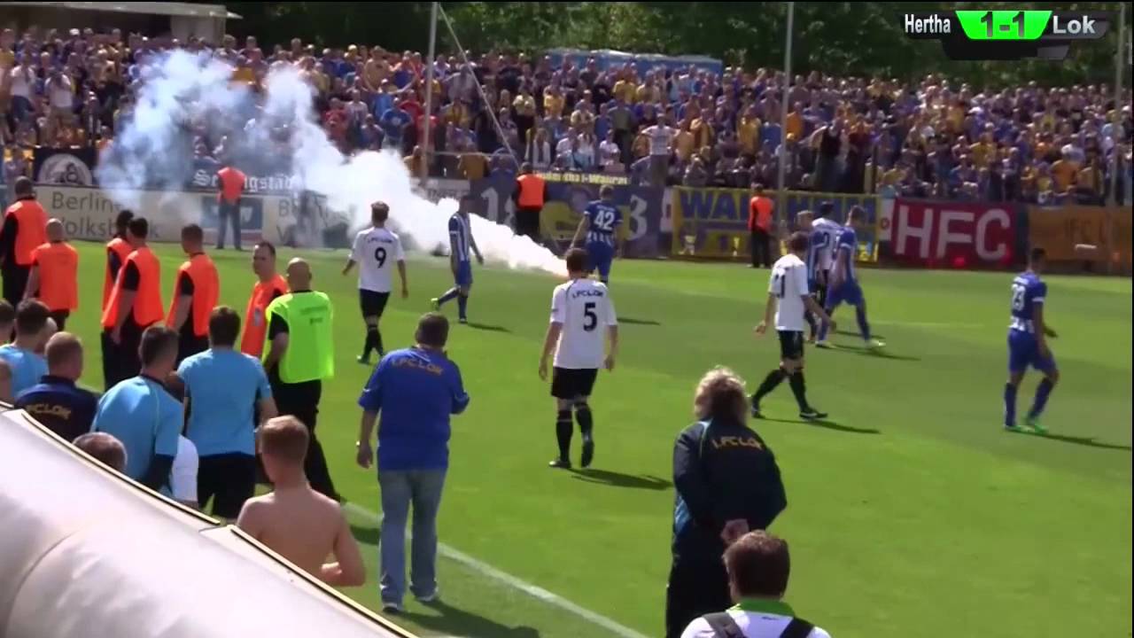 Hertha BSC II vs. 1. FC Lok Leipzig, Regionalliga Nordost, 24.05.2014