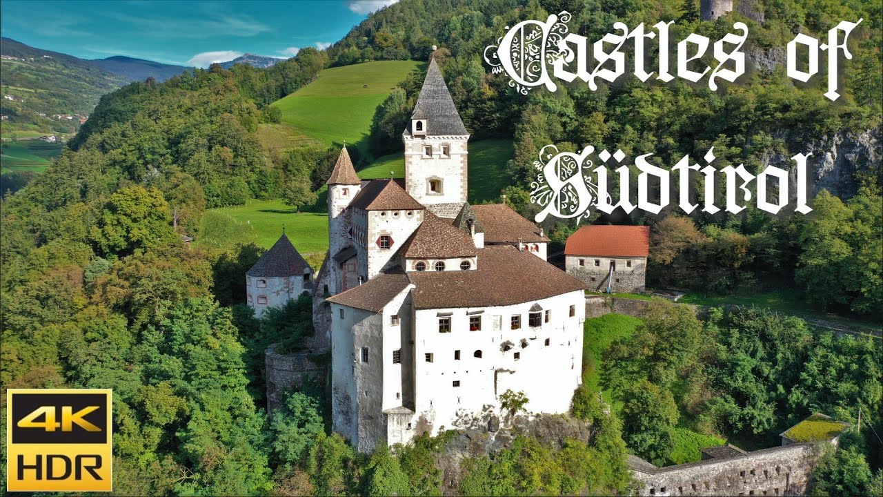Castles of South Tyrol, Italy - Trostburg, Reifenstein, Sprechenstein 4K