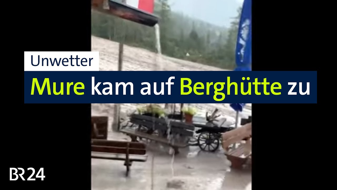 Nach Mure: Der Schrecken sitzt tief auf der Gamsalm | Abendschau | BR24