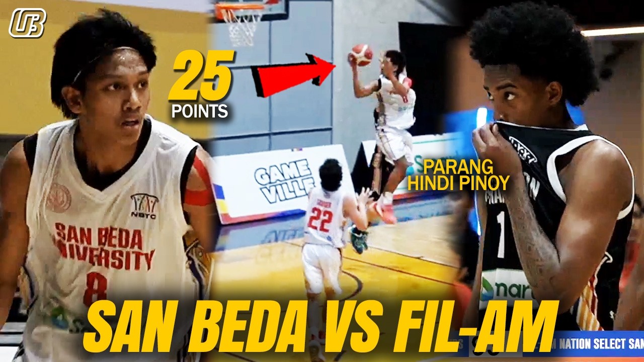 GINULAT ni Andrei Ugaddan mga Fil-Ams sa mala Black-American niyang Talon! BEAST MODE 25 PTS!