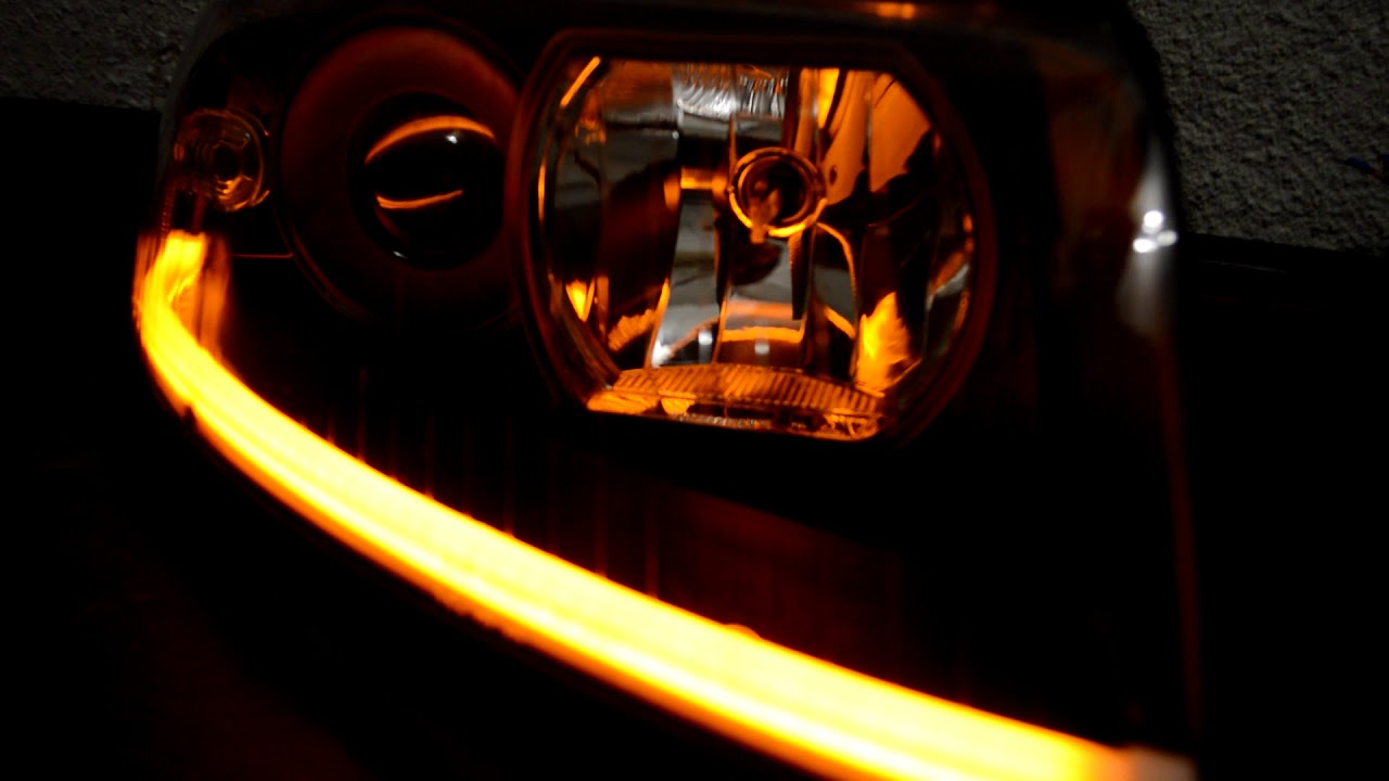 AUDI A4 B6  Projector + Daylight Headlight retrofit