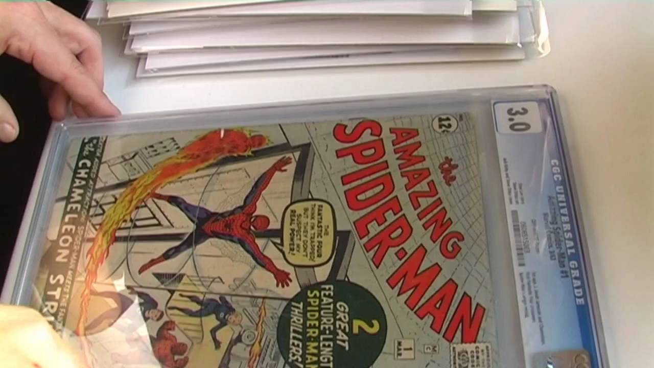 Amazing Spider-man comic book collection