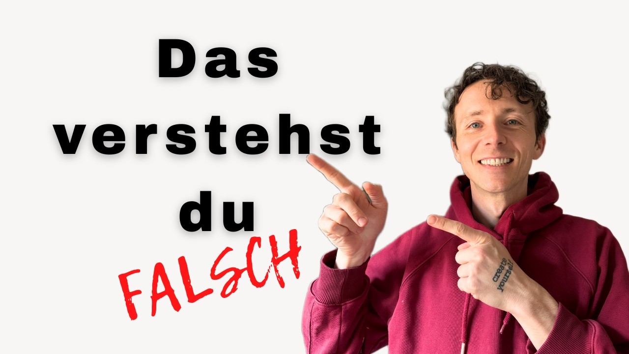 Was Deutsche sagen und was sie wirklich meinen