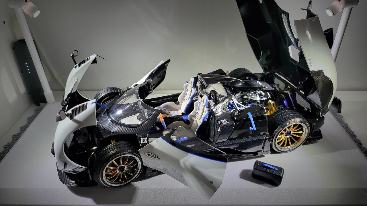 1:18 Part 2of2 - 2023 - LCD Models - Pagani Zonda HP Barchetta