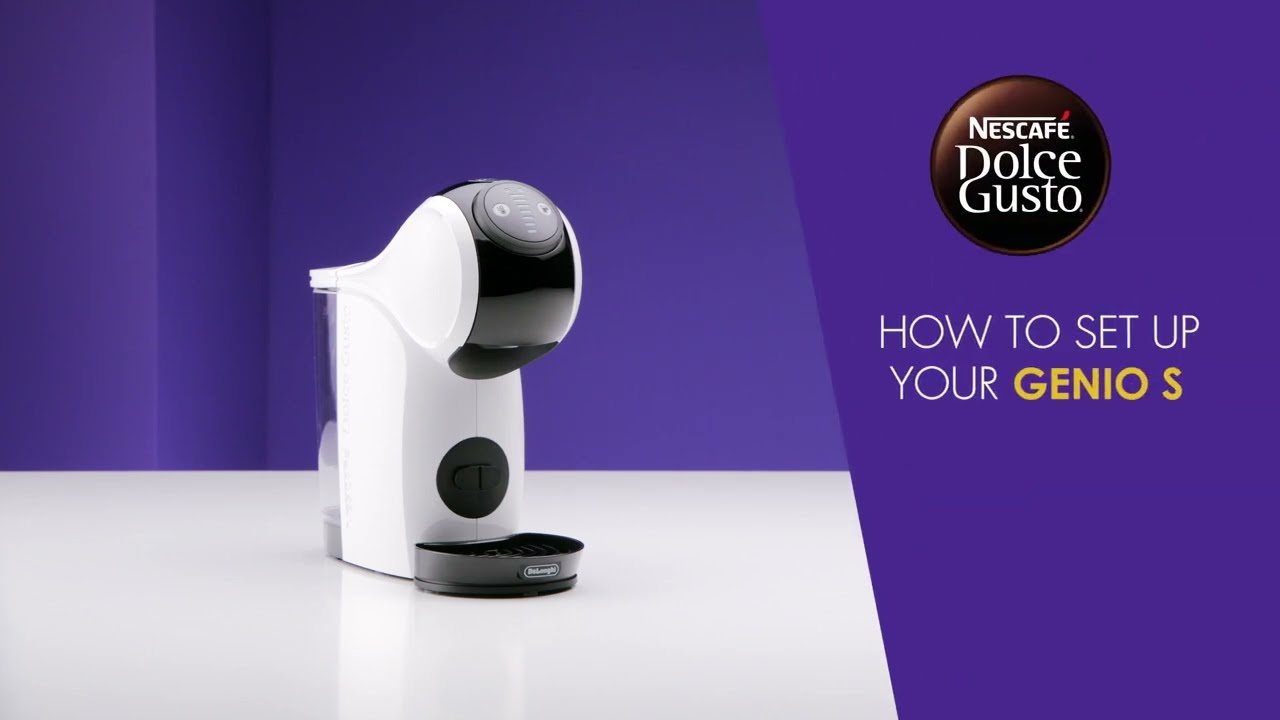 How To Set Up Your Genio S Machine with Nescafé Dolce Gusto